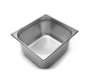 Гастроємність нержавіюча GN 2/3-200, 16,7 л, 354х325х200 мм, AISI 304, Каялар, для кухні, їдальні та харчової промисловості, Туреччина