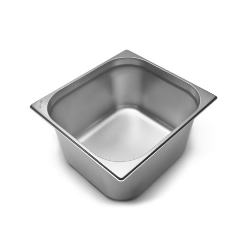 Гастроємність нержавіюча GN 2/3-200, 16,7 л, 354х325х200 мм, AISI 304, Каялар, для кухні, їдальні та харчової промисловості, Туреччина