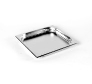 Гастроємність нержавіюча GN 2/3-40 Каялар, 3,3 л, 354х325х40 мм, Туреччина, для зберігання та приготування продуктів