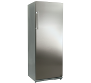 Морозильна шафа Snaige CF27SM-T1CB0FQ, 248 л, 6 полиць, статичне охолодження, двері з нержавіючої сталі, A+, 600х650х1630 мм, Литва