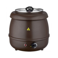 Електрична супниця Remta CB11, 9 л, нержавіюча сталь, 350х350х380 мм, професійна для кафе, їдалень та ресторанів