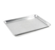 Алюмінієвий лист GOODER 400х600х20 мм, плоский гладкий харчовий для хліба та кондитерських виробів, професійний для пекарні