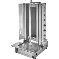 Апарат для шаурми Remta МА04 електричний, 8,5 кВт, 60 кг м’яса, гриль вертикальний, Туреччина, 440х595х1155 мм, професійний