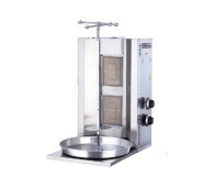 Газовий апарат для шаурми GOODER MSD-02 MARS, 20 кг, 2 пальники, корпус з нержавіючої сталі, Туреччина, професійний гриль 7 кВт