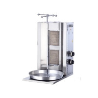 Газовий апарат для шаурми GOODER MSD-02 MARS, 20 кг, 2 пальники, корпус з нержавіючої сталі, Туреччина, професійний гриль 7 кВт