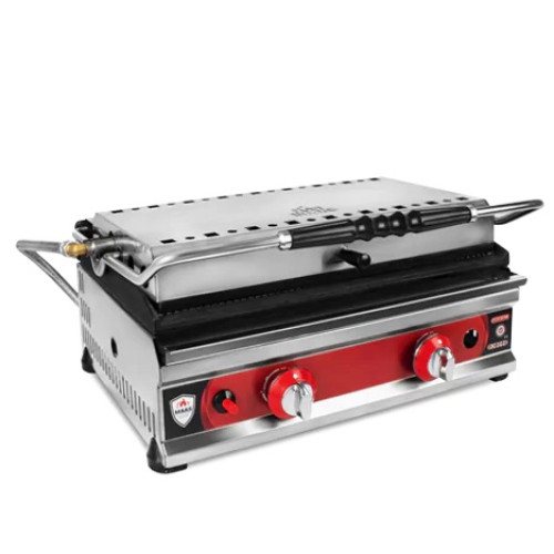 Професійний притискний паніні-гриль Mars GOODER 550х445х255 мм, Туреччина, однопостовий, рифлена поверхня 470х260 мм, для кафе та ресторанів