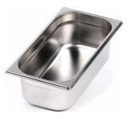 Гастроємність Gooder GN1/3, 4 л, 325х176х100 мм, нержавіюча сталь AISI 201, товщина 0,7 мм, для кухні, їдальні та ресторану