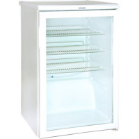 Холодильна шафа Snaige CD14SM-S3003C, 130 л, 3 полиці, біла, статичне охолодження, вітрина для напоїв та продуктів, Литва