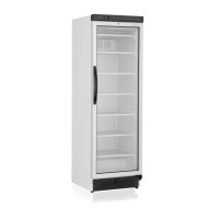 Морозильна шафа Gooder UDD 370 DTK 300 л, -18…-23°C, 6 полиць, LED, скляні двері, білий, Туреччина — промислове морозильне обладнання