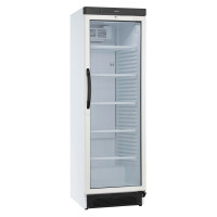 Холодильна шафа Gooder USS 374 DTK, 5 полиць, 372 л, скляні двері, LED, +1…+10°C, білий, Туреччина, для магазинів і кафе