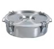 Термовідро з нержавіючої сталі 5 л Каялар AISI 304, подвійні стінки та дно, Туреччина – відро для молока, рідин і зберігання, професійне