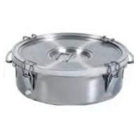 Термовідро з нержавіючої сталі 5 л Каялар AISI 304, подвійні стінки та дно, Туреччина – відро для молока, рідин і зберігання, професійне