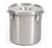 Термовідро 10 л GOODER Каялар із нержавіючої сталі AISI 304, подвійна стінка та дно, для молока й харчових рідин, Туреччина