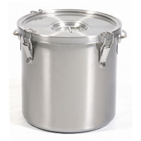 Термовідро 10 л GOODER Каялар із нержавіючої сталі AISI 304, подвійна стінка та дно, для молока й харчових рідин, Туреччина