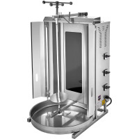 Електричний апарат для шаурми Remta SD12, 30 кг, 5,1 кВт, вертикальний гриль для м’яса, Туреччина, 370х540х760 мм, професійний