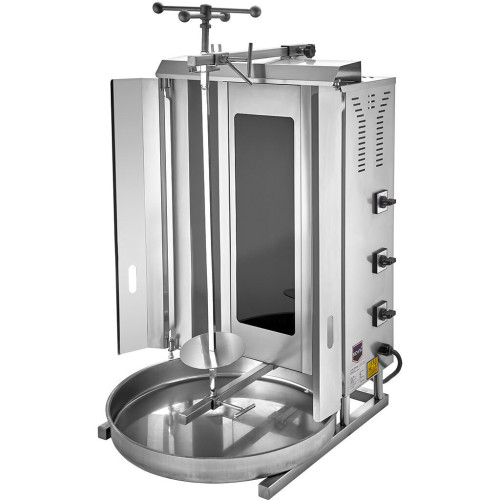 Електричний апарат для шаурми Remta SD12, 30 кг, 5,1 кВт, вертикальний гриль для м’яса, Туреччина, 370х540х760 мм, професійний