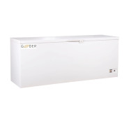 Морозильна скриня Gooder UDD 500 BK, 454 л, статична система охолодження, LED-підсвітка, замок, білий, -18…-23°C, Туреччина