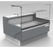 Холодильна вітрина Gooder Cube BX-1290, 1330х940х1200 мм, RAL 7016, 0...+5°C, LED-підсвітка, нержавійка, авторазморожування, Китай