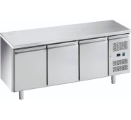 Стіл холодильний низькотемпературний Gooder GN3100BT 417 л, нерж. сталь, 3 полиці, -18...-22°C, динамічне охолодження, Китай