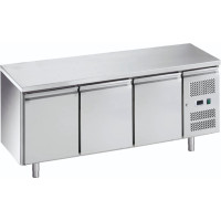 Стіл холодильний низькотемпературний Gooder GN3100BT 417 л, нерж. сталь, 3 полиці, -18...-22°C, динамічне охолодження, Китай