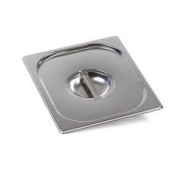 Кришка для гастроємності GN1/6 Gooder 176х162 мм, нержавіюча сталь AISI 201, товщина 0,7 мм, аксесуар для кухні та харчової промисловості