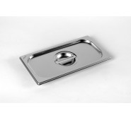 Кришка для гастроємності GN1/3 Gooder 176х325 мм, нержавіюча сталь AISI 201, товщина 0.7 мм, аксесуар для ресторанів і кафе