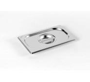 Кришка для гастроємності GN1/4 Gooder 265х162 мм, нержавіюча сталь AISI 201, товщина 0,7 мм, аксесуар для професійної кухні