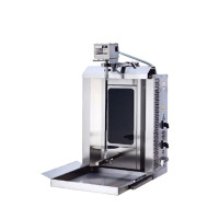 GOODER MED-02 MARS — електричний апарат для шаурми 20 кг, верхній привід, жароміцне скло ROBAX, 2 зони нагріву, Туреччина