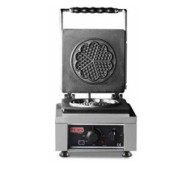 Професійна вафельниця GOODER SGS WB25 E 2,2 кВт, нержавіюча сталь/чавун, 300х320х300 мм, Туреччина, для кафе та ресторанів