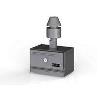 Піч-мангал GOODER Vesta 38 хк 710х558х470 з нержавіючої сталі для шашлику, ресторанів і кафе, професійне обладнання