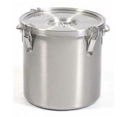 Термовідро 28 л з нержавіючої сталі AISI 304 Каялар, подвійна стінка, для молока та харчових продуктів, Туреччина, 350х350 мм