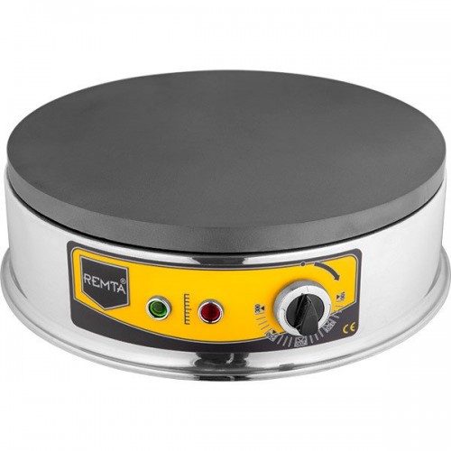 Електрична млинниця Remta KR5, 400х400х170 мм, 2.5 кВт, 220 В — професійне обладнання для млинців та кафе, Туреччина