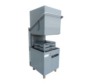 Посудомийна машина Gooder BY.1000D купольна, 1000 тарілок/год, 2 кошики, нержавіюча сталь, 380В, для ресторанів і кафе, Туреччина