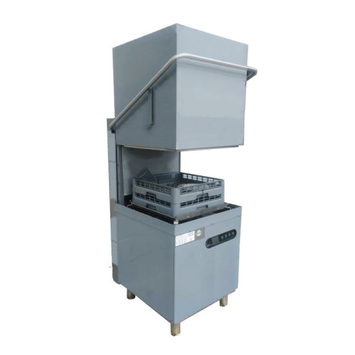 Посудомийна машина Gooder BY.1000D купольна, 1000 тарілок/год, 2 кошики, нержавіюча сталь, 380В, для ресторанів і кафе, Туреччина
