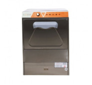 Посудомийна машина Gooder BY.500, 500 тарілок/год, 2 кошики, 6,5 кВт, нержавіюча сталь, для кафе, ресторанів і їдалень, Туреччина