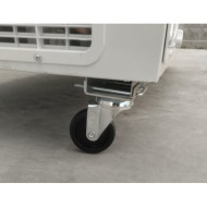 Морозильна скриня Gooder UDD 500 SC 484 л, біла, з замком і 6 кошиками, -18…-23°C, на колесах, Туреччина, для магазинів і харчової промисловості