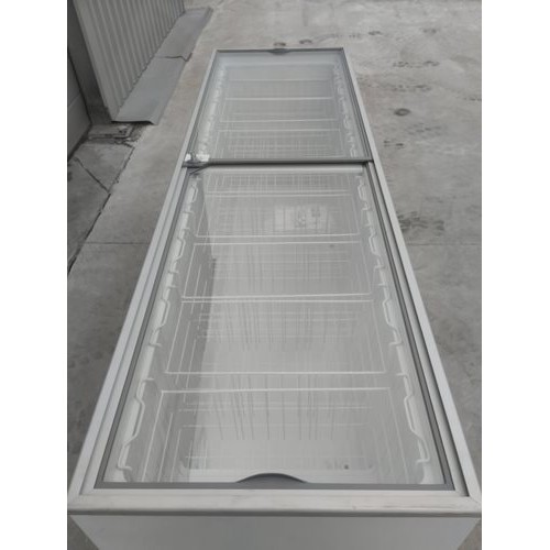 Морозильна скриня Gooder UDD 500 SC 484 л, біла, з замком і 6 кошиками, -18…-23°C, на колесах, Туреччина, для магазинів і харчової промисловості