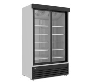 Холодильна шафа середньотемпературна GOODER USS 1200 DSC, 4+1 полиця, 1200х755х1990 мм, скляні двері, LED, білий, Туреччина