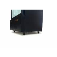 Холодильна шафа для напоїв GoodFood BC360BW2LED, 310 л, чорно-біла, з LED-підсвіткою та цифровим керуванням