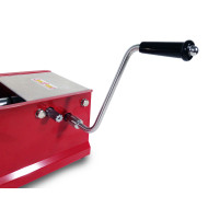 Шприц ковбасний горизонтальний GoodFood SF5H, 5 л, ручний, 4 насадки, нержавіюча сталь, червоний корпус — професійне обладнання