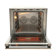 Конвекційна піч GoodFood GXF003 ROBERTA — 4 рівні, нержавійка AISI304, 2 вентилятори, 2,6 кВт, для кафе, пекарень та ресторанів