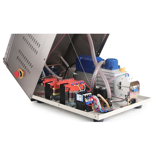 Вакуумно-пакувальна машина GoodFood VMP400DSB — настільний промисловий вакууматор з подвійним запаюванням, камера 440×420×70 мм, 20 м³/год, 0,9 кВт