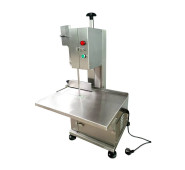 Промислова стрічкова пила GoodFood SE1650S для кісток і м’яса, 1100 Вт, нержавіюча сталь, товщина різу 4–180 мм, робоча поверхня 560×415 мм