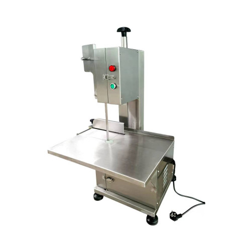 Промислова стрічкова пила GoodFood SE1650S для кісток і м’яса, 1100 Вт, нержавіюча сталь, товщина різу 4–180 мм, робоча поверхня 560×415 мм