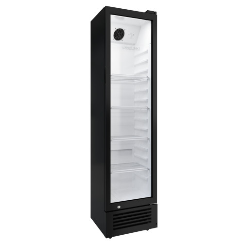 Шафа холодильна для напоїв GoodFood BC225NBW2LED чорна-біла