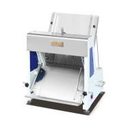 Професійна хліборізка GoodFood BS12T31 — автоматичне нарізання хліба скибками 12 мм, до 500 буханок/год, корпус із нержавіючої сталі