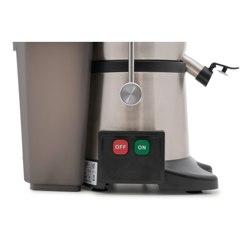 Електрична соковижималка GoodFood FJ150 для твердих овочів і фруктів, продуктивність 120 кг/год, корпус з нержавіючої сталі, 6 л