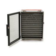 Промислова сушарка для харчових продуктів GoodFood WS12PRO — дегідратор на 12 полицях з нержавіючої сталі для сушіння фруктів, овочів та ягід