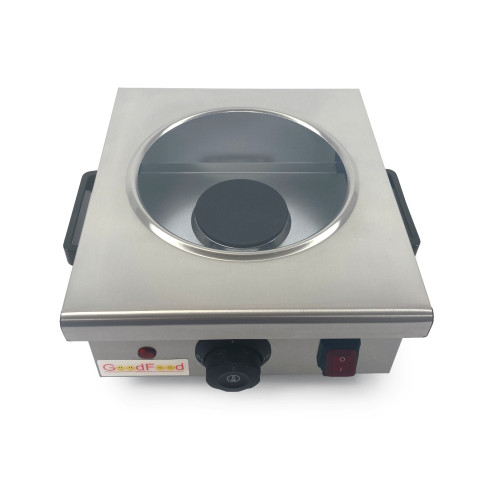 Апарат для приготування хот-догів GoodFood HDW10 — професійне обладнання для варіння та підтримання температури сосисок, корпус із нержавної сталі