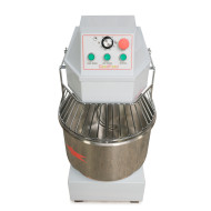 Тістоміс GoodFood SM60T2VFI — професійний спіральний тістоміс 60 л для піци, хліба та булочок, 2 швидкості, ланцюговий привід, 2 двигуни